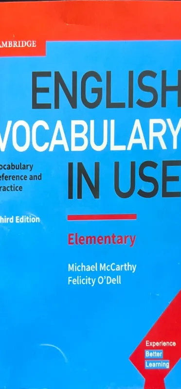 ENGLISH VOCABULARY IN USE